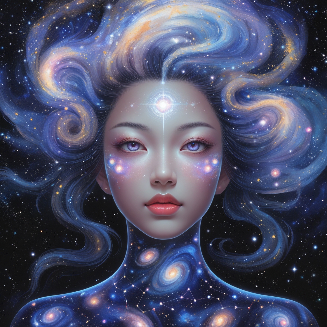 HIM - Asian Galaxy Lady